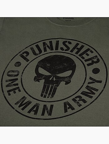 One man army maglietta uomo - il punitore