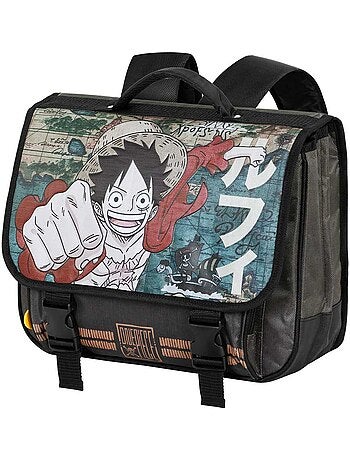 One Piece Map Zaino Cartable 2.0, Marrone