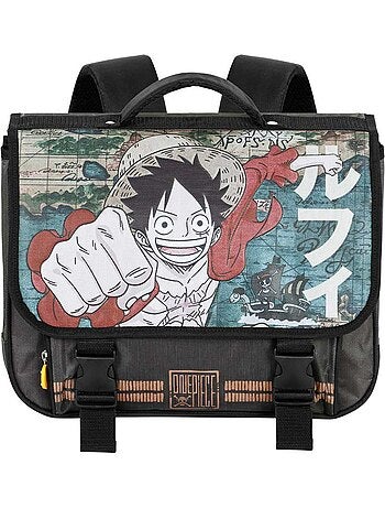 One Piece Map Zaino Cartable 2.0, Marrone