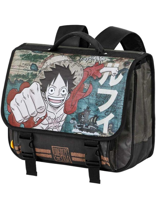 One Piece Map Zaino Cartable 2.0, Marrone - Kiabi One Piece Map Zaino Cartable 2.0, Marrone - Kiabi