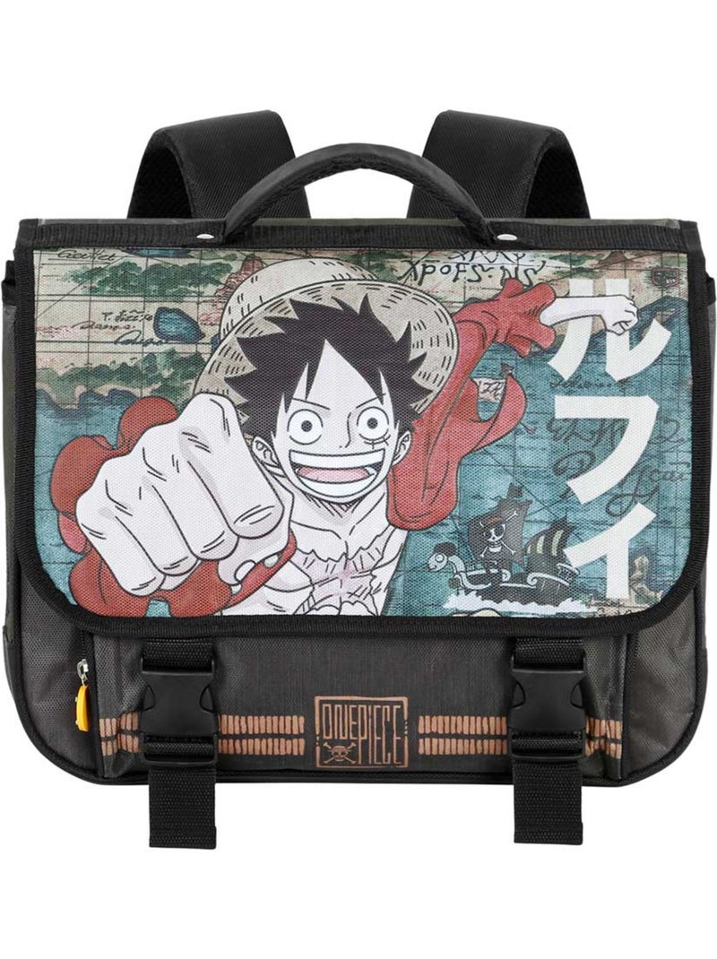 One Piece Map Zaino Cartable 2.0, Marrone Marrone - Kiabi