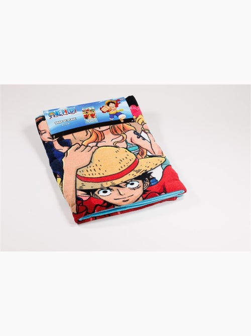 One Piece — Telo mare grande per bambini stampato 100% cotone, LUFFY - Kiabi One Piece — Telo mare grande per bambini stampato 100% cotone, LUFFY - Kiabi