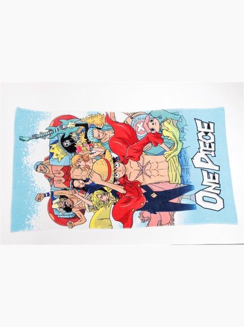 One Piece — Telo mare grande per bambini stampato 100% cotone, LUFFY - Kiabi One Piece — Telo mare grande per bambini stampato 100% cotone, LUFFY - Kiabi