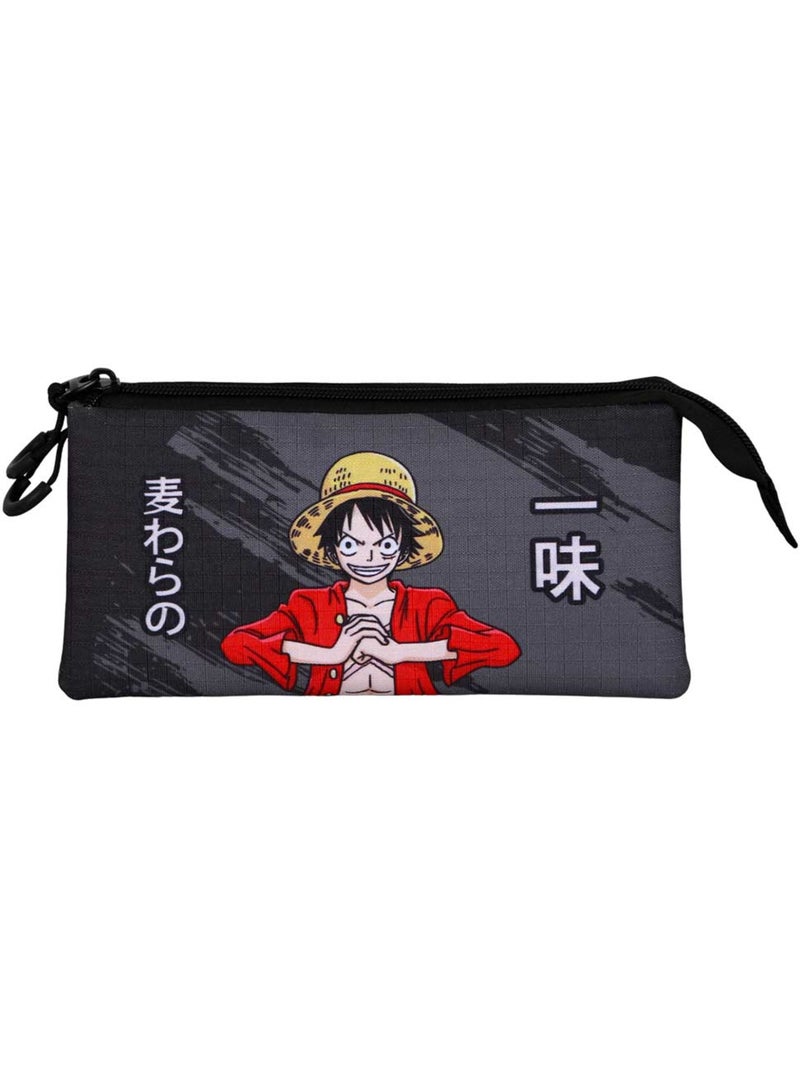 One Piece Unique Astuccio Triplo, Nero Nero - Kiabi