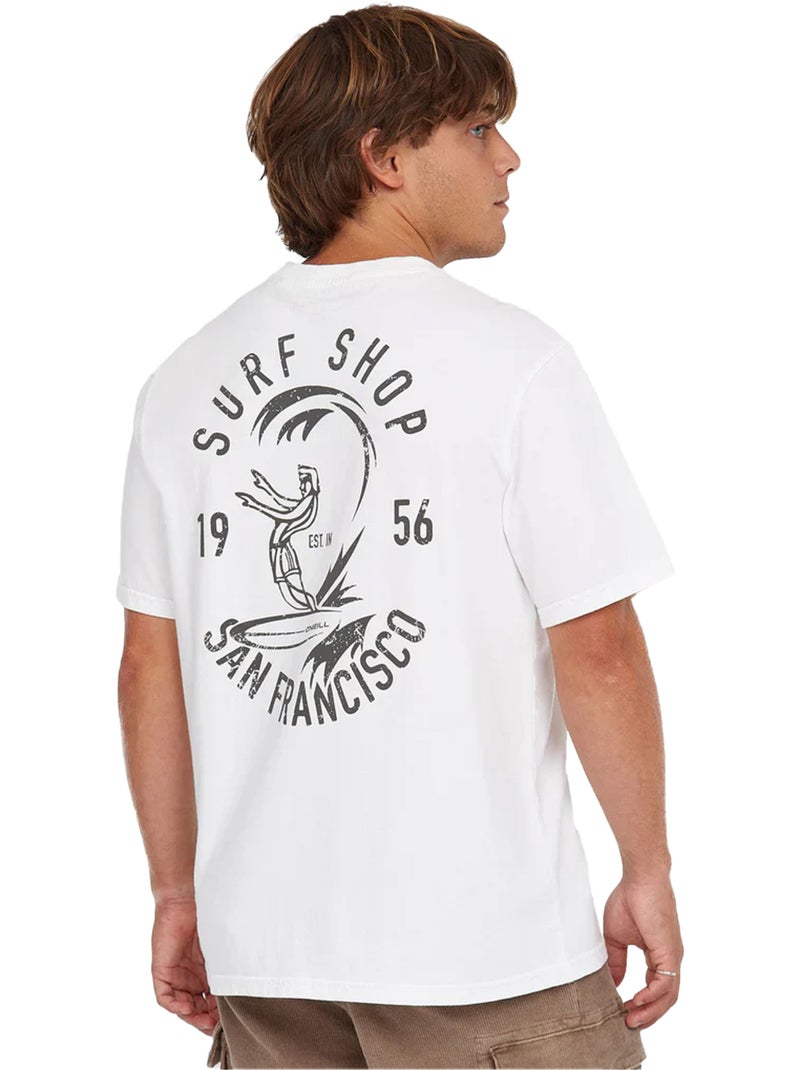 O´Neill Surf Shop Maglietta Maniche Corte Uomo Bianco - Kiabi
