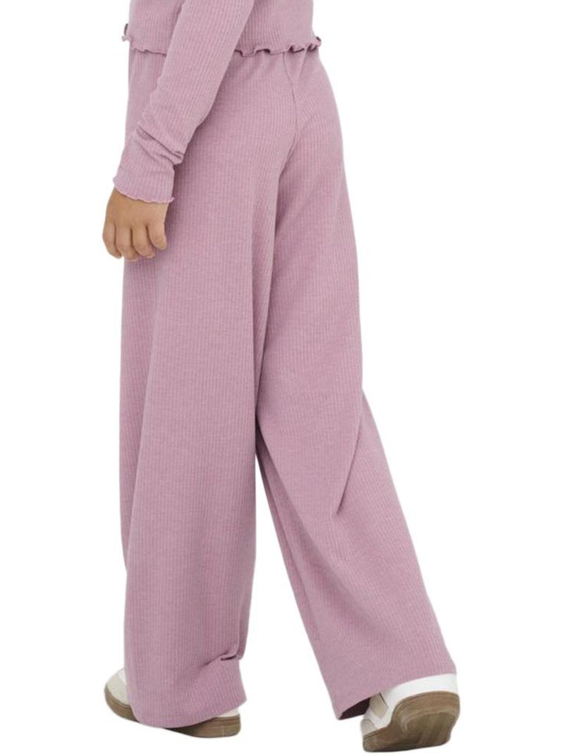Only kids - pantaloni lunghi per bambina Rosa - Kiabi