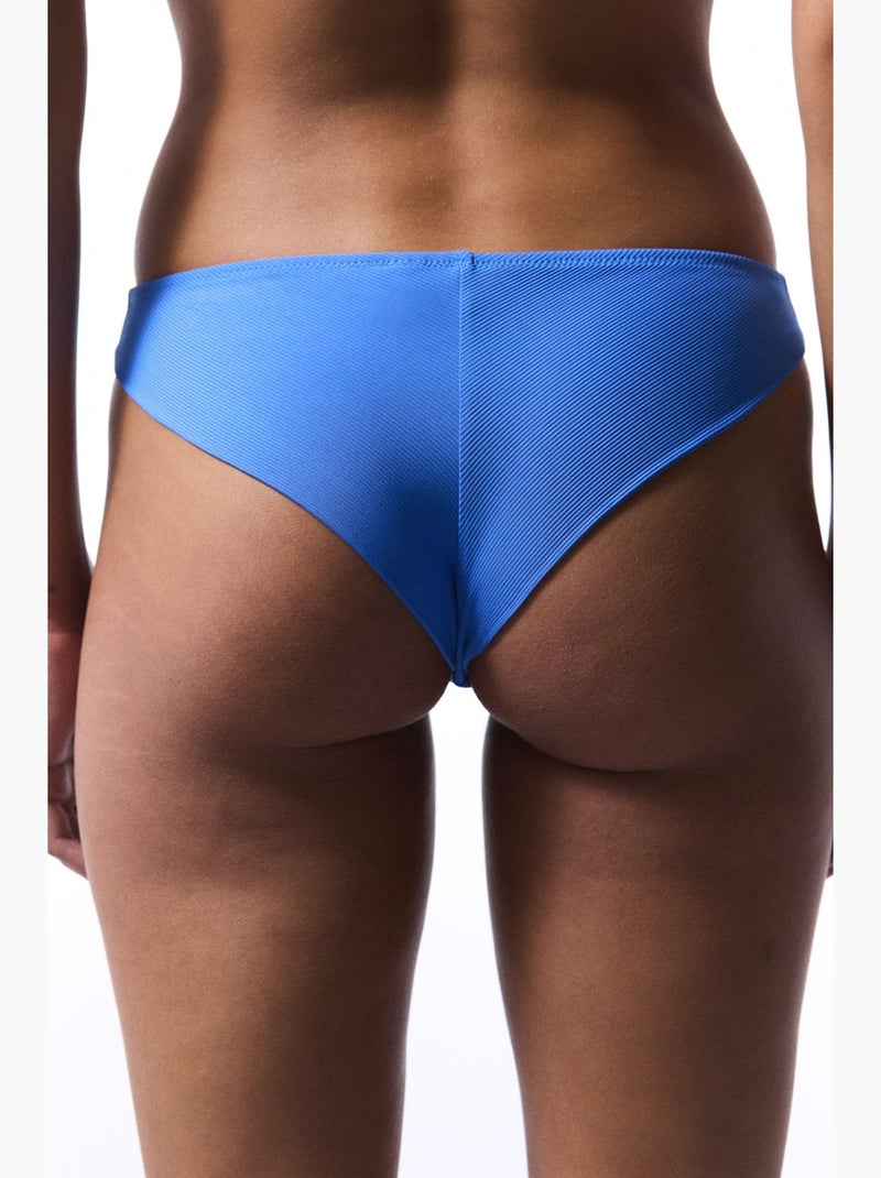 Ophelia taglio minimal hipster slip bikini penti Blu elettrico - Kiabi