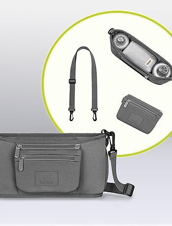 Organizer per passeggino - LIONELO Small Cube - 35x18x9 cm - Spazioso - Materiale facile da pulire