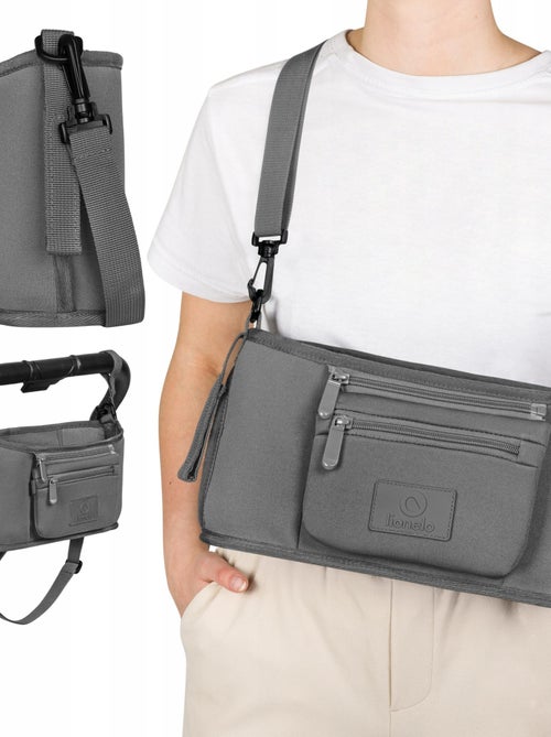 Organizer per passeggino - LIONELO Small Cube - 35x18x9 cm - Spazioso - Materiale facile da pulire - Kiabi