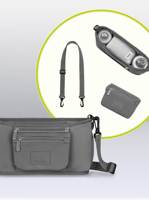 Organizer per passeggino - LIONELO Small Cube - 35x18x9 cm - Spazioso - Materiale facile da pulire - Kiabi