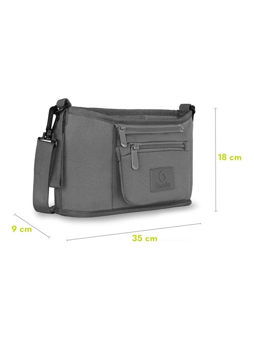 Organizer per passeggino - LIONELO Small Cube - 35x18x9 cm - Spazioso - Materiale facile da pulire - Kiabi