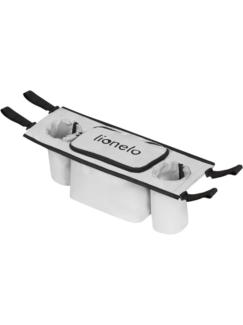 Organizer per passeggino LIONELO Cama - Per rimorchio per bicicletta Cama - 2 bottiglie Grigio chiaro - Kiabi
