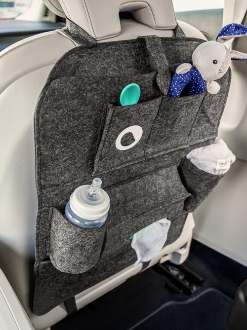 Organizer per seggiolino auto 2 in 1 - LIONELO - 7 tasche di diverse dimensioni - Kiabi
