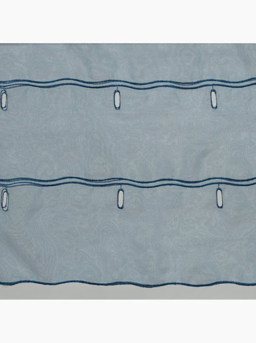 Organza a tinta unita modulabile con asole ricamate - Kiabi Organza a tinta unita modulabile con asole ricamate - Kiabi