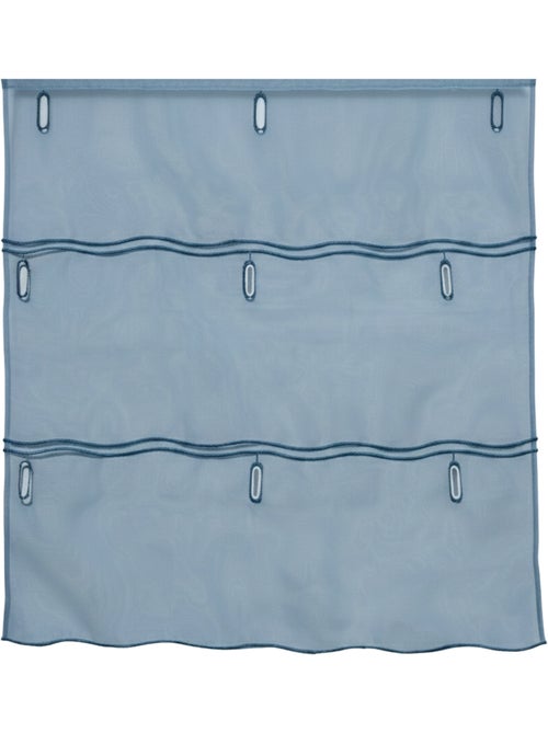 Organza a tinta unita modulabile con asole ricamate - Kiabi Organza a tinta unita modulabile con asole ricamate - Kiabi