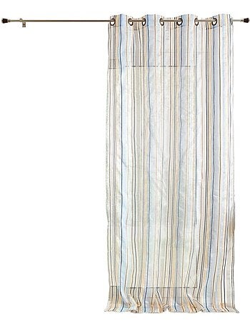 Organza velata a righe