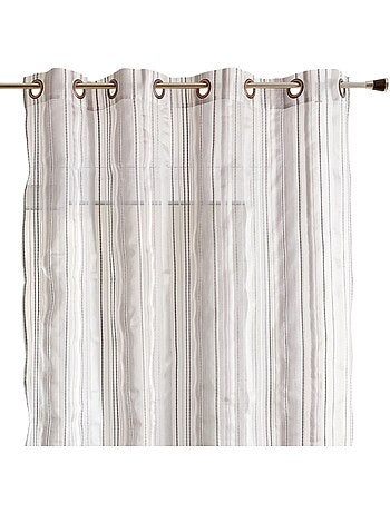 Organza velata a righe