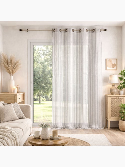 Organza velata a righe - Kiabi