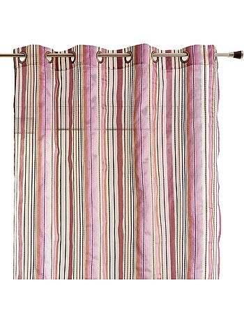 Organza velata a righe