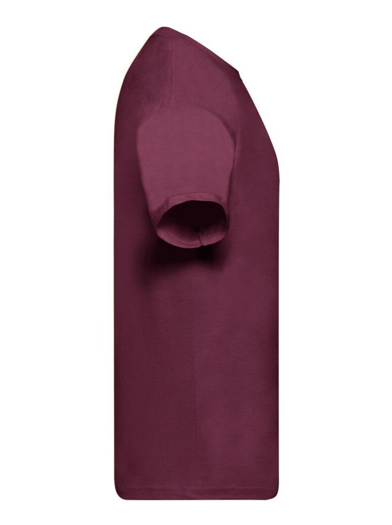 Original maglietta uomo - fruit of the loom Rosso bordeaux - Kiabi