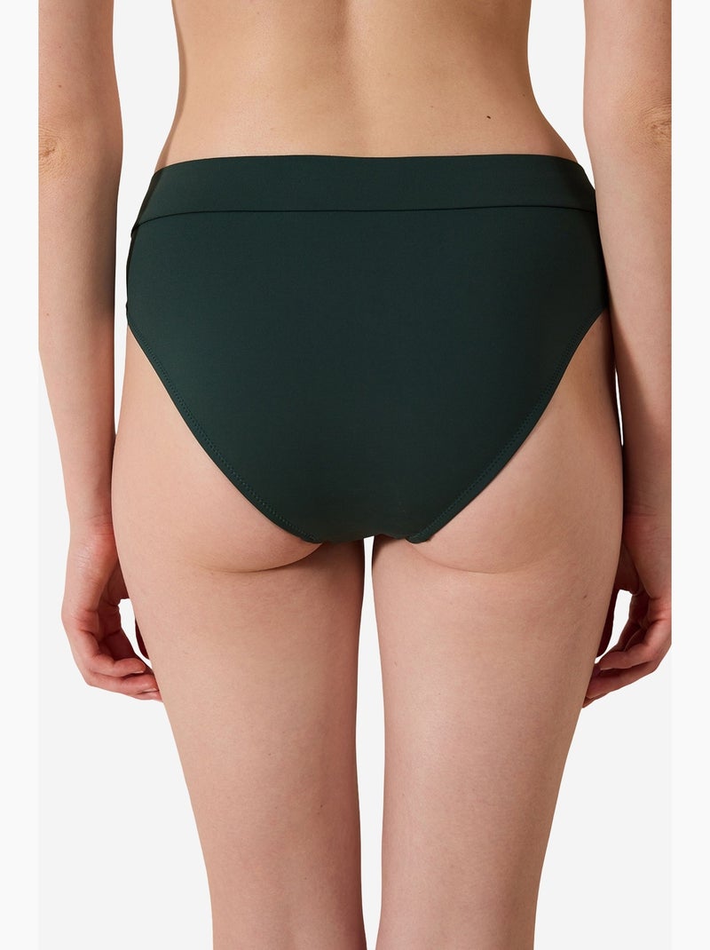 Ornelia wrappy slip bikini penti Verde bottiglia - Kiabi