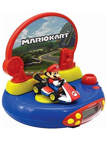 Orologio con proiettore di personaggi di Mario Kart 3D con suoni del videogioco