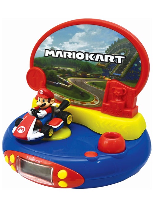 Orologio con proiettore di personaggi di Mario Kart 3D con suoni del videogioco - Kiabi