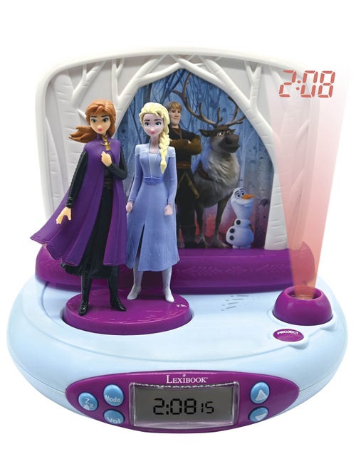 Orologio con proiettore Disney Frozen II con suoni - Kiabi