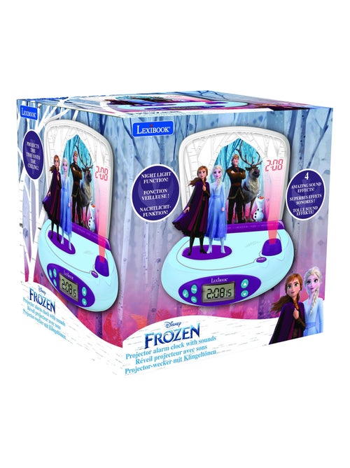Orologio con proiettore Disney Frozen II con suoni - Kiabi