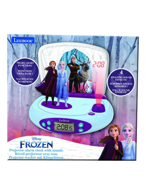 Orologio con proiettore Disney Frozen II con suoni - Kiabi