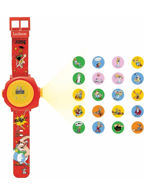 Orologio da proiezione digitale Asterix con 20 immagini da proiettare - Kiabi