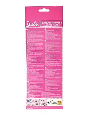 Orologio da proiezione digitale Barbie con 20 immagini da proiettare