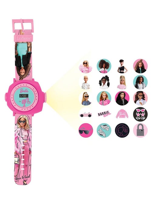 Orologio da proiezione digitale Barbie con 20 immagini da proiettare - Kiabi