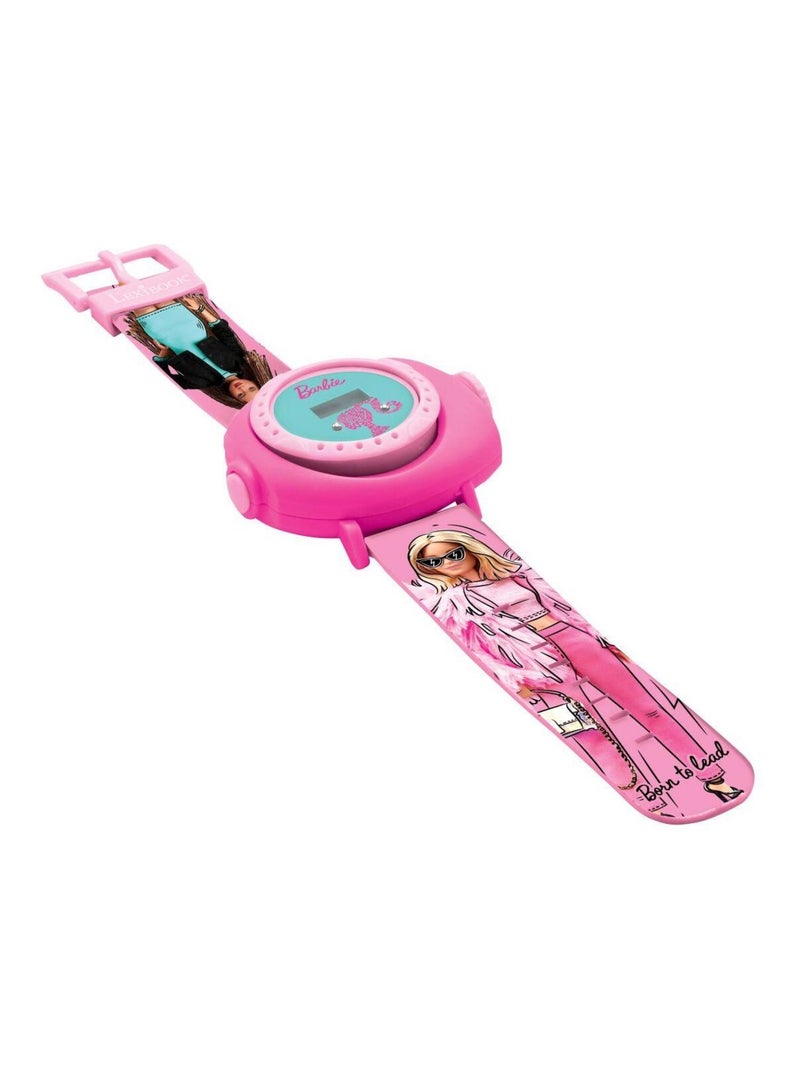 Orologio da proiezione digitale Barbie con 20 immagini da proiettare Rosa - Kiabi