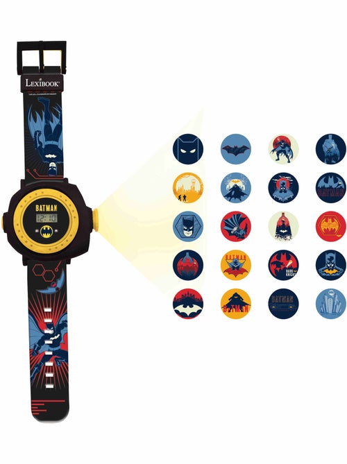 Orologio da proiezione digitale Batman con 20 immagini da proiettare - Kiabi