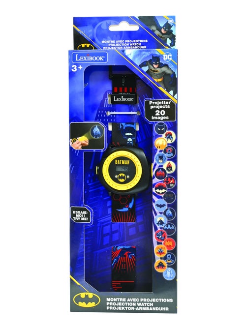 Orologio da proiezione digitale Batman con 20 immagini da proiettare - Kiabi