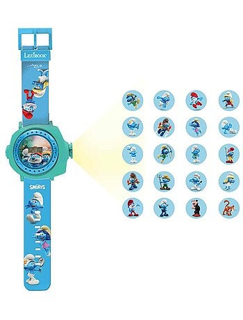 Orologio da proiezione digitale dei Puffi con 20 immagini da proiettare