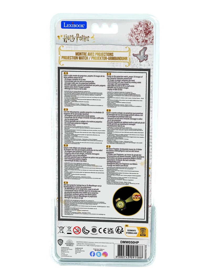 Orologio da proiezione digitale di Harry Potter con 20 immagini da proiettare Beige - Kiabi