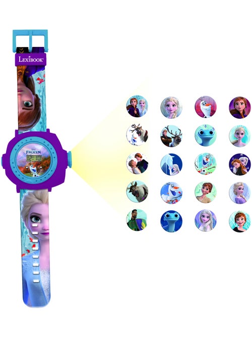 Orologio da proiezione digitale Frozen con 20 immagini da proiettare - Kiabi