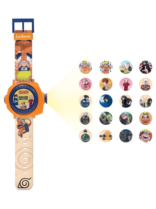 Orologio da proiezione digitale Naruto con 20 immagini da proiettare - Kiabi