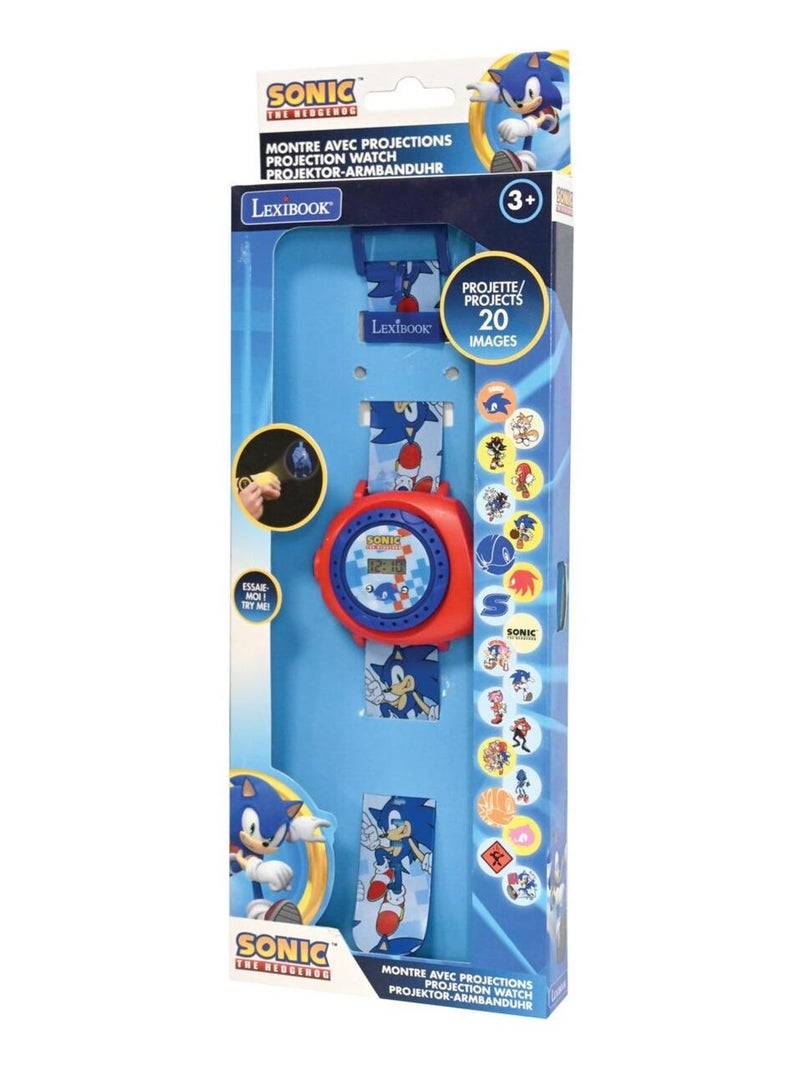 Orologio da proiezione digitale sonico con 20 immagini da proiettare Blu - Kiabi
