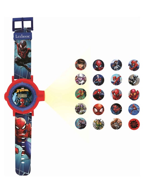 Orologio da proiezione digitale SpiderMan con 20 immagini da proiettare - Kiabi