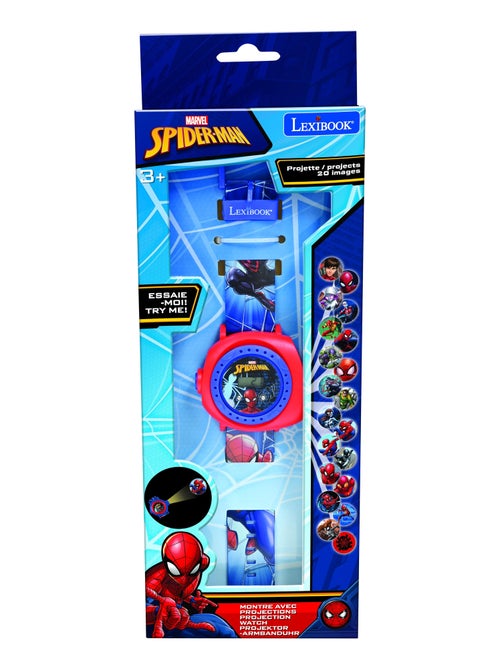 Orologio da proiezione digitale SpiderMan con 20 immagini da proiettare - Kiabi