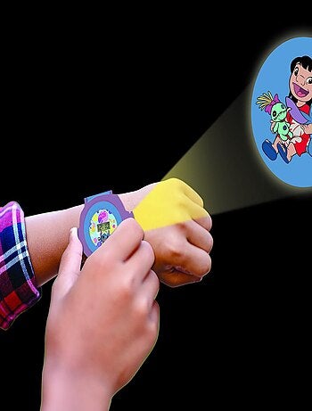Orologio da proiezione digitale Stitch con 20 immagini da proiettare