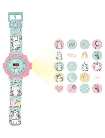 Orologio da proiezione digitale Unicorno con 20 immagini da proiettare