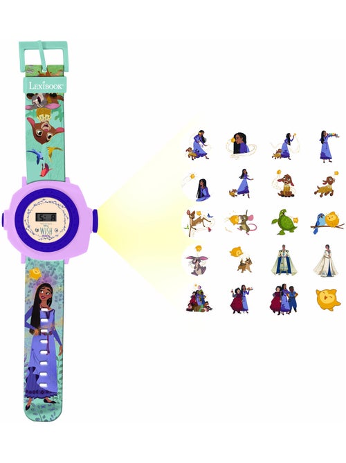 Orologio da proiezione digitale Wish con 20 immagini da proiettare - Kiabi