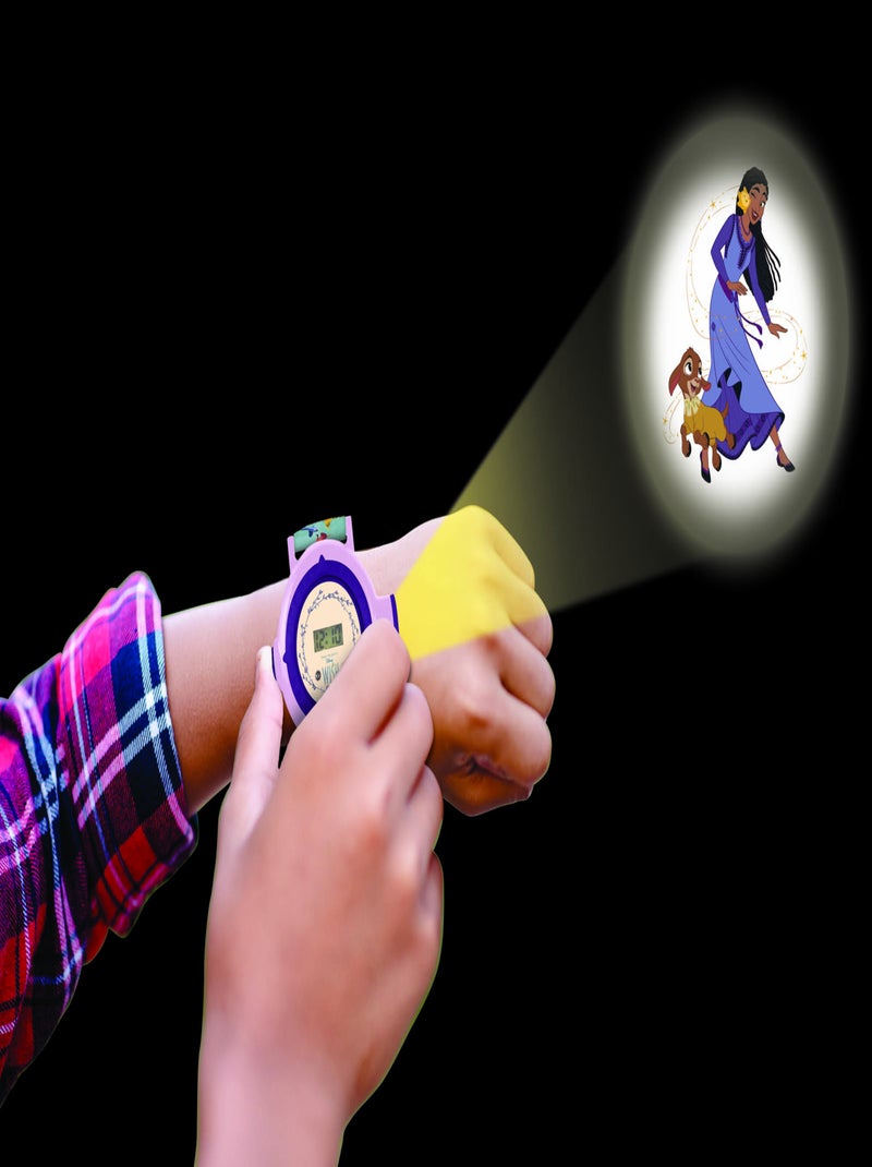 Orologio da proiezione digitale Wish con 20 immagini da proiettare Viola - Kiabi