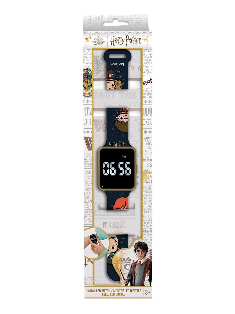Orologio digitale a LED Harry Potter Nero - Kiabi