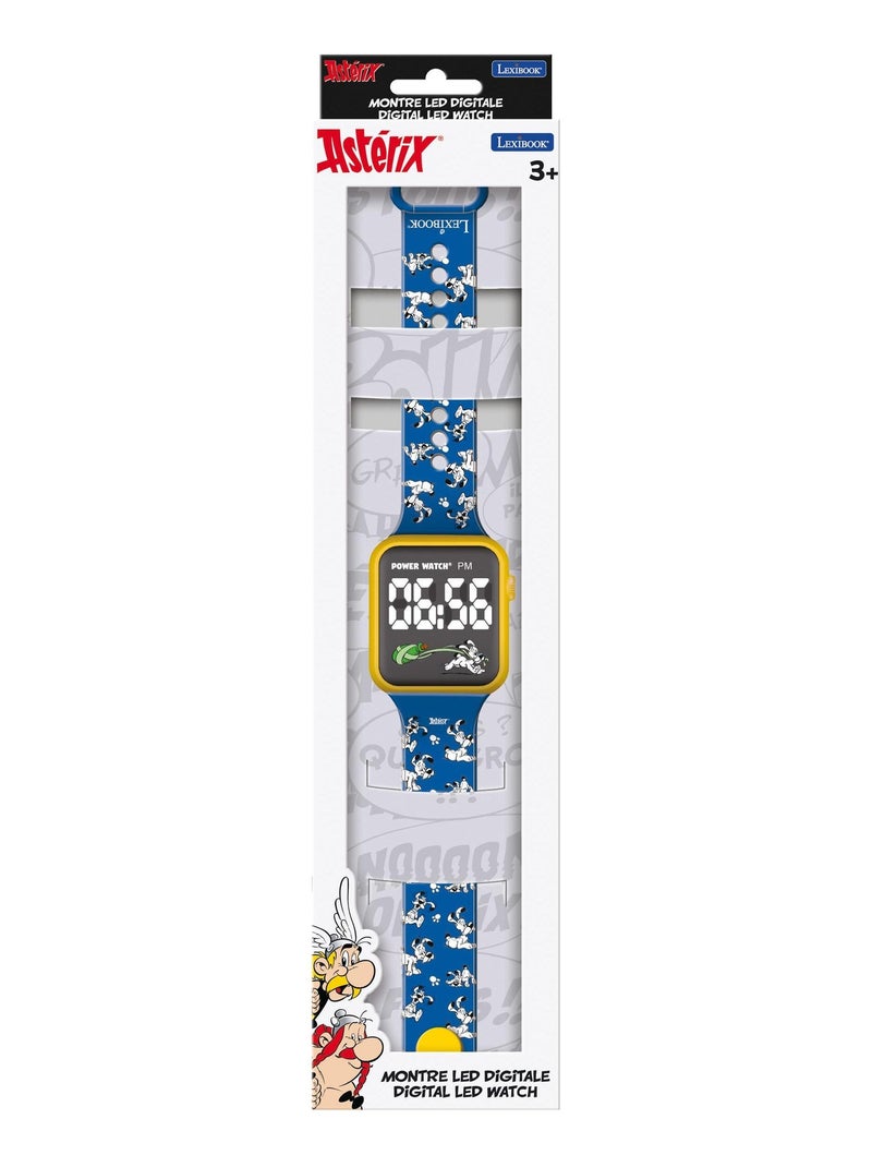 Orologio digitale Asterix LED Blu - Kiabi