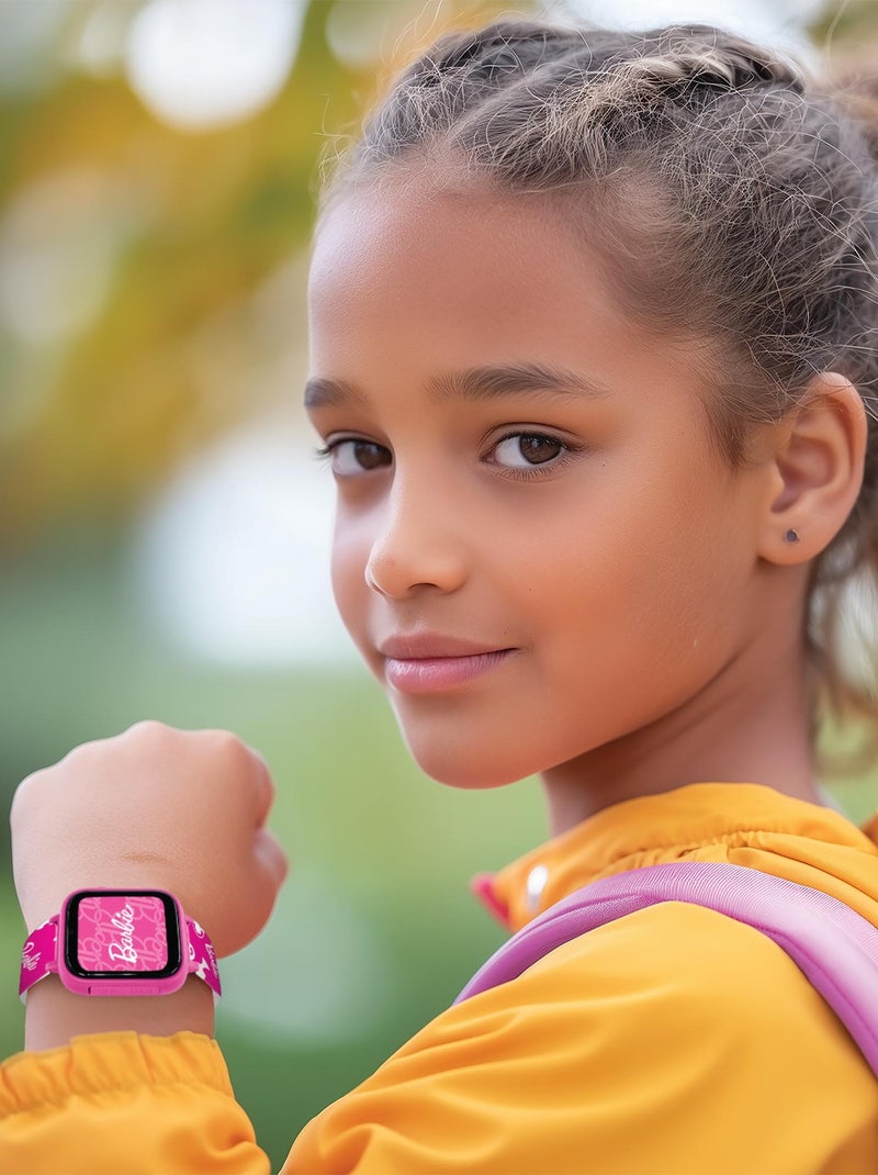 Orologio digitale con fotocamera di Barbie e scheda di memoria da 8 GB Rosa - Kiabi